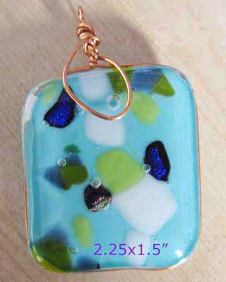 Pendant #001N (enlarged view)